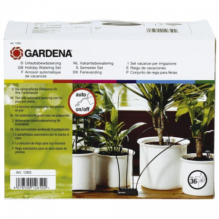 Комплект Gardena для полива в выходные дни горшечных растений 01265-20