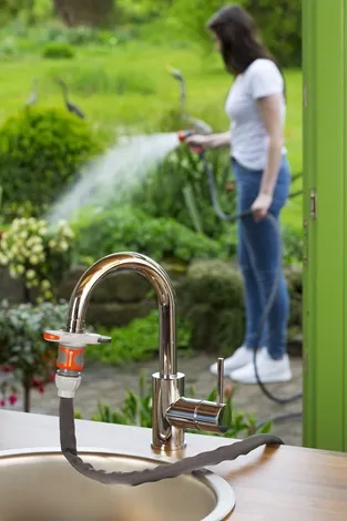 Штуцер без резьбы для бытовых кранов Gardena 18210-20