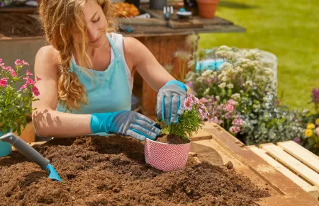 Перчатки садовые Gardena размер 7 / S 11500-20