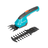 Аккумуляторные ножницы Gardena AccuCut Li c 2-мя ножами (8 см и 12 см) 