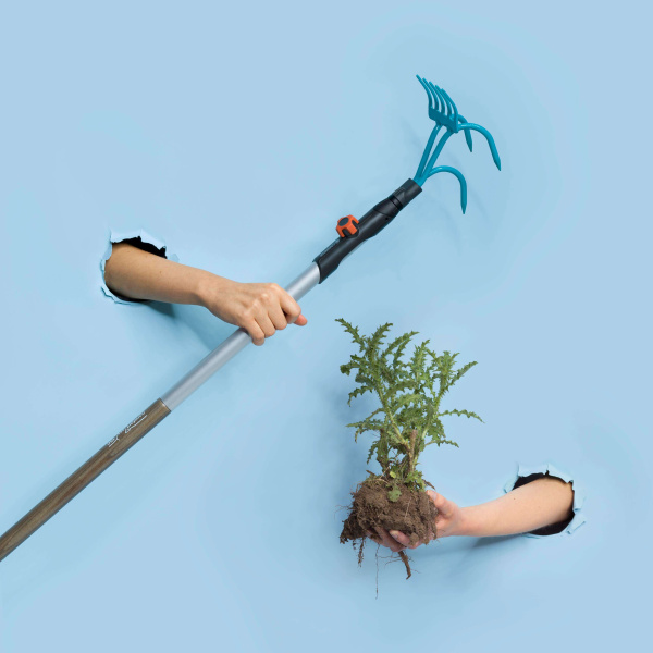 Культиватор-грабли Gardena 2-в-1 03165-20