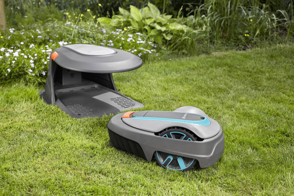 Навес зарядной станции для газонокосилки-робота Gardena Sileno city 250 / Sileno city 500 04007-60