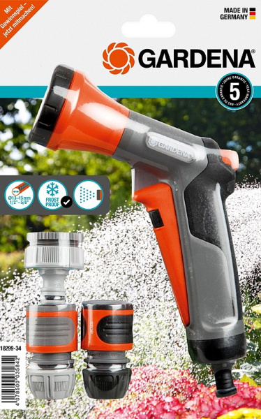 Комплект с пистолетом для полива Gardena 18299-34
