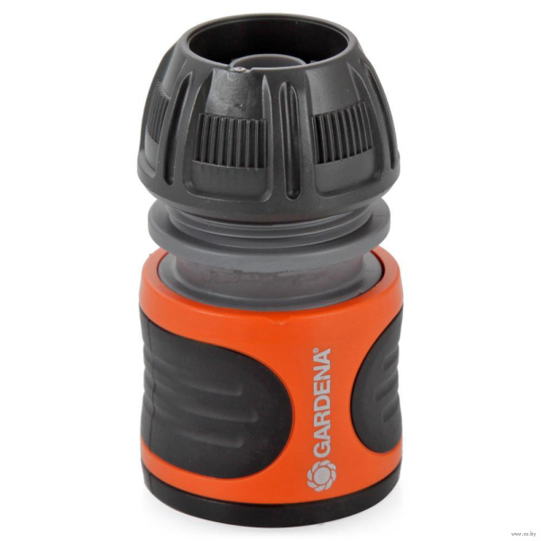 Коннектор с аквастопом Gardena 1/2" 18213-29