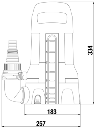 Насос дренажный для чистой воды Gardena 11000 Aquasensor 09034-20
