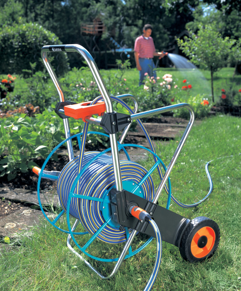 Тележка для шланга с направляющей Gardena 100 02674-20