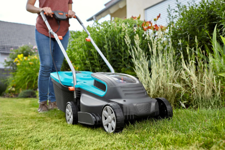 Газонокосилка аккумуляторная Gardena PowerMax 32/36V с АКБ и зарядным 14621-20