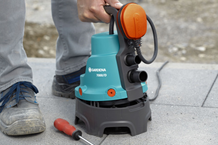 Насос дренажный для грязной воды Gardena 7000/D 01665-20